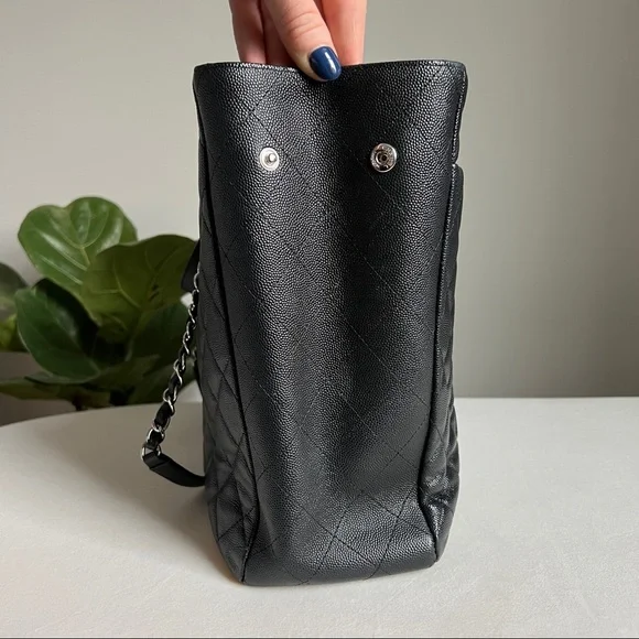 SOLD 🤩 Chanel shopper grain leather tote - Picture 5 of 16